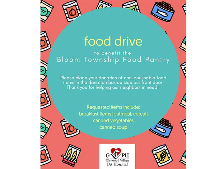 GVPH Food Drive To Benefit Bloom Township Food Pantry